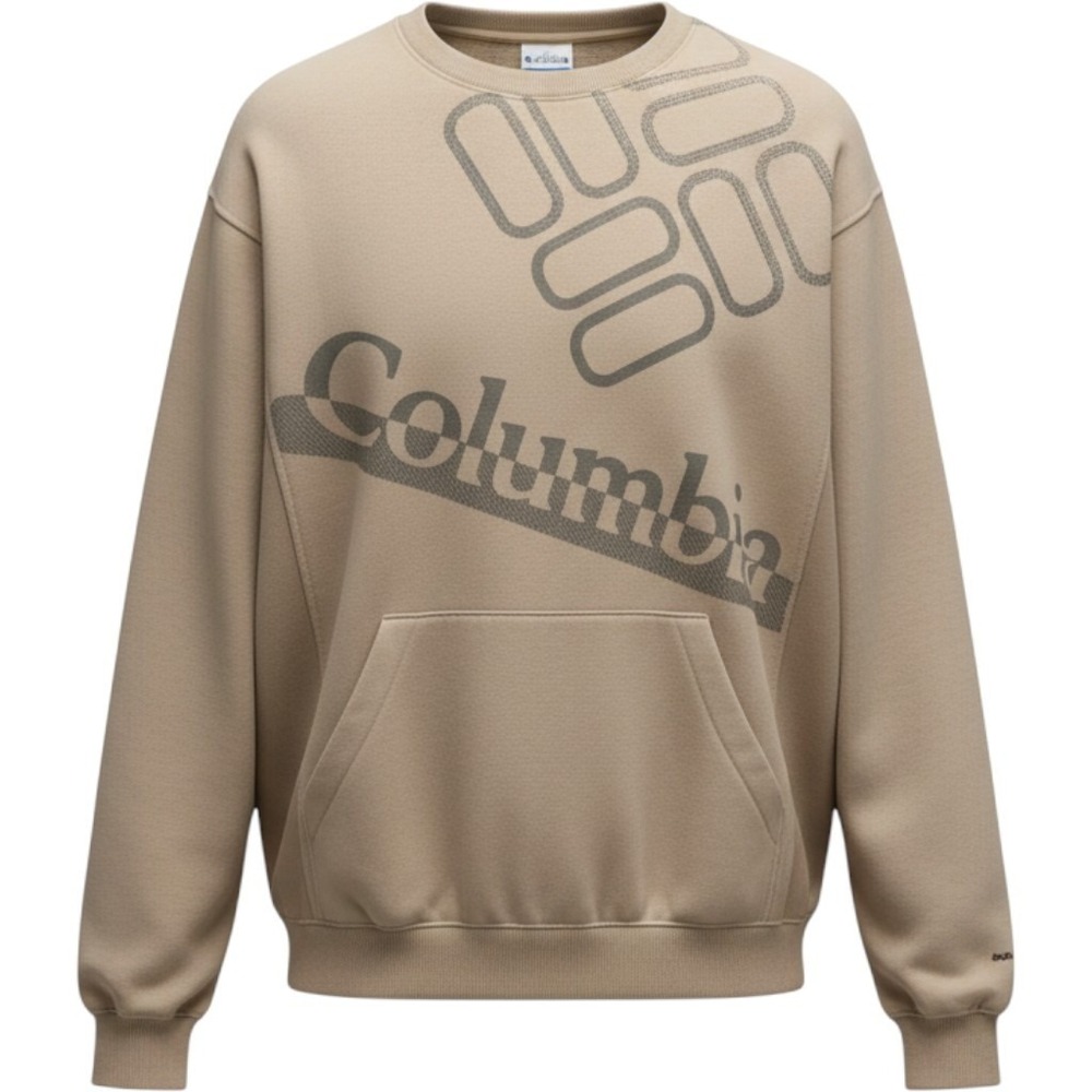 Columbia Sportswear Mauve Dusty Pink Crewneck Sweatshirt Pullover Mens M AM0585
